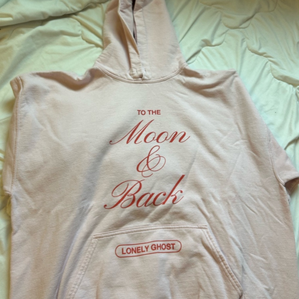 pink lonely ghost sweatshirt